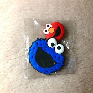 Elmo & Cookie Monster Croc Charms❤️🍪